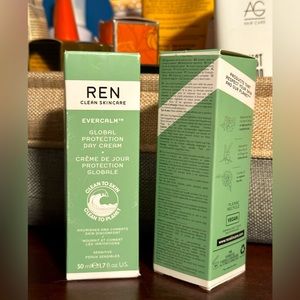 REN Clean Skincare, Evercalm Global Protection Day Cream, 2 boxes,1.7 fl oz each